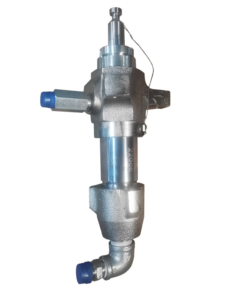 Гидроцилиндр с комплектом крепления 220сс